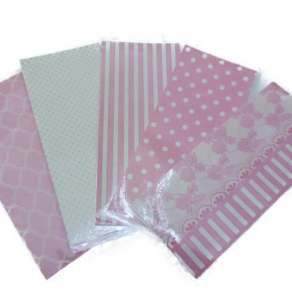 5 Cash Envelopes Laminated Set for budgeting and saving money